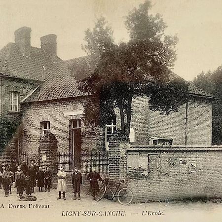 Gite De L'Ancienne Ecole Et Mairie Ligny-sur-Canche Exteriör bild
