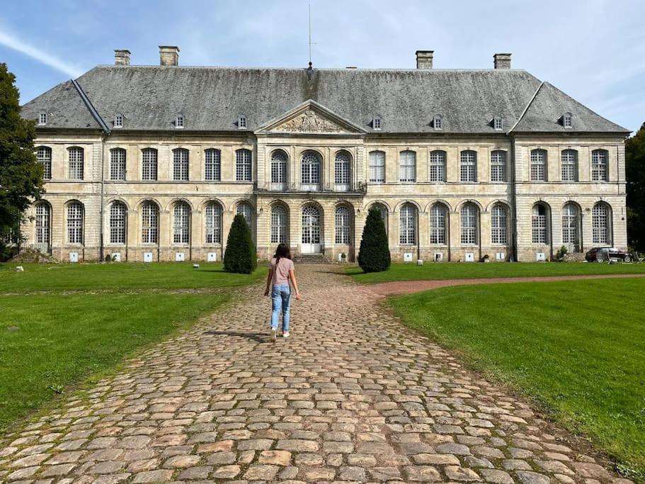 Gite De L'Ancienne Ecole Et Mairie Ligny-sur-Canche Exteriör bild