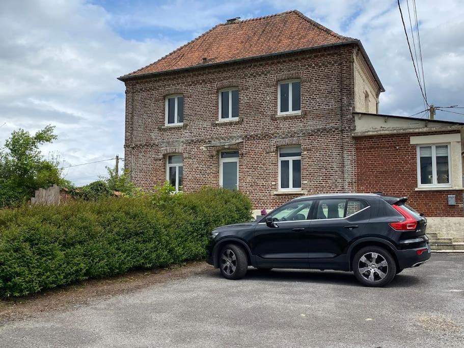 Gite De L'Ancienne Ecole Et Mairie Ligny-sur-Canche Exteriör bild