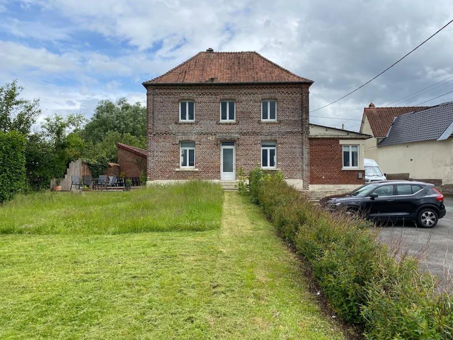 Gite De L'Ancienne Ecole Et Mairie Ligny-sur-Canche Exteriör bild