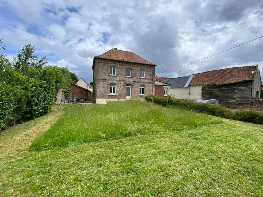 Gite De L'Ancienne Ecole Et Mairie Ligny-sur-Canche Exteriör bild