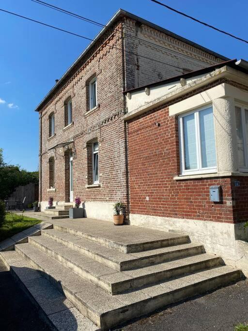 Gite De L'Ancienne Ecole Et Mairie Ligny-sur-Canche Exteriör bild